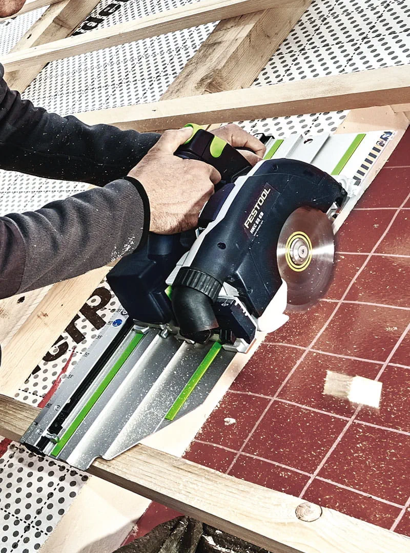 Festool, puurakentaminen ja kirvesmiehet