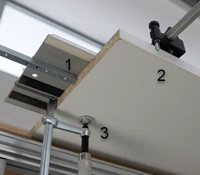  Kiskon kiinnittäminen