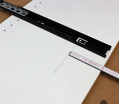 Taemman reikärivin poraaminen