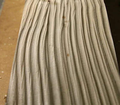 Sään kuluttaman näköinen pinta