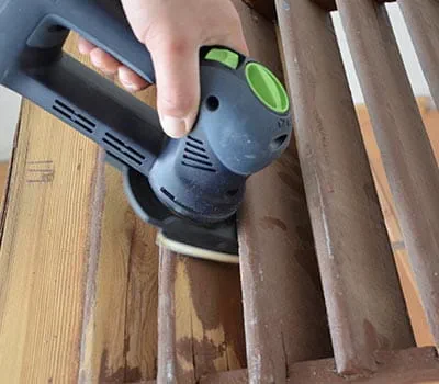 Hio lamellit, kunnes niiden pinta vastaa haluttua laatutasoa.