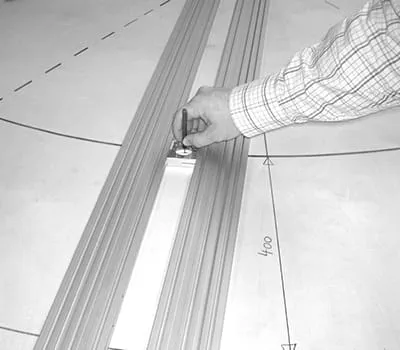  Segmenttikaaren muodon piirtäminen