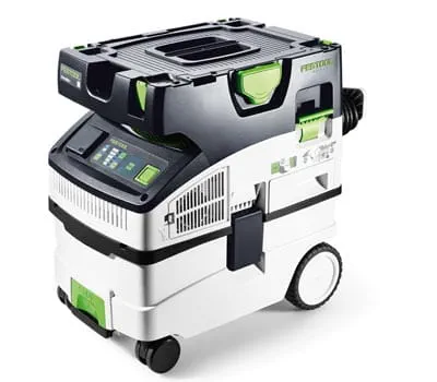 Käytä ehdottomasti imuria käyttäjän ja työkalun suojaksi