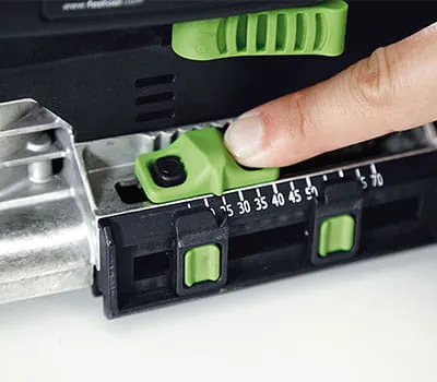 Jyrsintäsyvyyden säätäminen