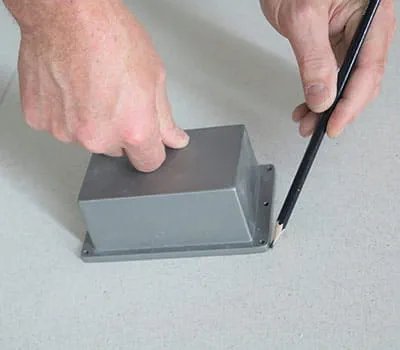 Aukon koon merkitseminen