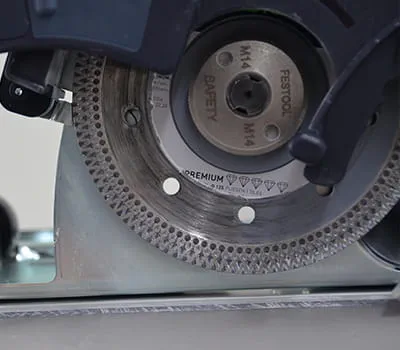 DSC-AG 125 ja timanttikatkaisulaikka