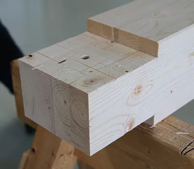 Valmiiksi työstetty parrunpää