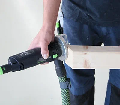 Seisontapinnan viistäminen