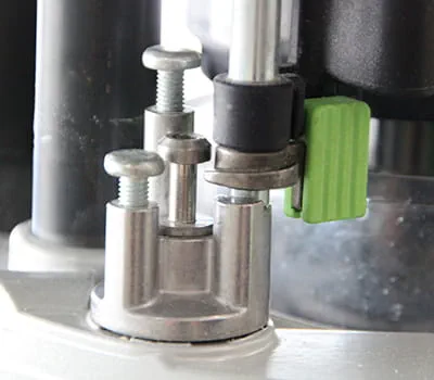 Porrasrajoittimen kääntäminen alimpaan asentoon