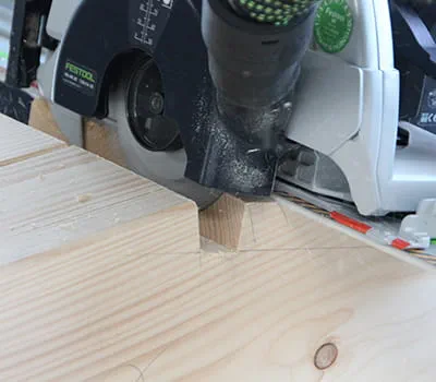 Hammastuksen jyrsiminen