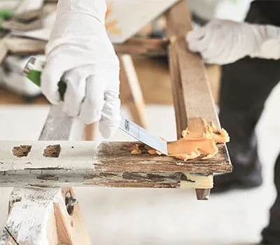 Vauriokohdan täyttäminen