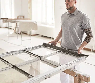 Analysoi ikkunan kunto.