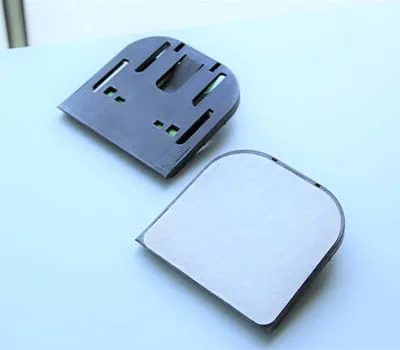 Huopakankaalla päällystetty tuki