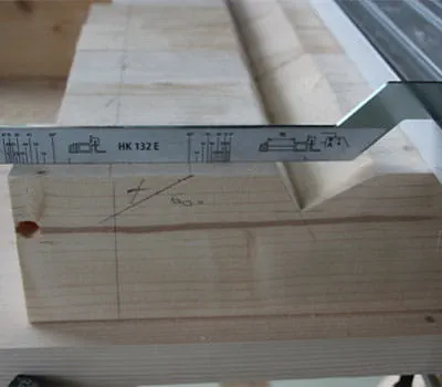 Sidepalkkien päiden leikkaaminen