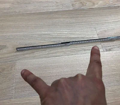 Huomioi saumakohtien sijoitus!