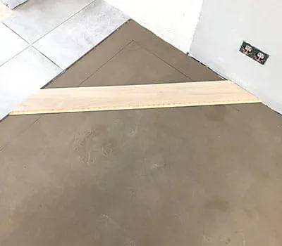 90° sisäkulman valitseminen