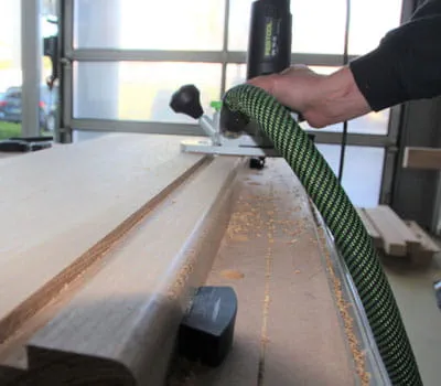 Askelmien pyöristäminen